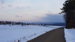 von Oberbözberg in Richtung Aaretal