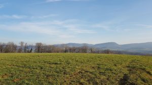 der östlichste Teil des Juraparks, von Norden gesehen