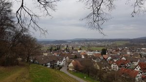 Blick über Tägerig ins Reusstal