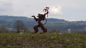 Strassenkreisel bei Bremgarten (AG)