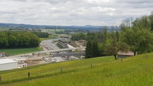 Einfahrt Gubristtunnel, Seite Furttal