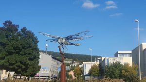 Strassenkreisel in Niederrohrdorf