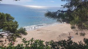 Sandstrand in Miami Platja