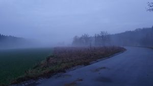 Nebelbänke im Bünztal