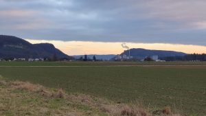 Die Wetterfront zieht in Richtung Alpen
