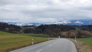 Kurz vor dem Alpennordhang