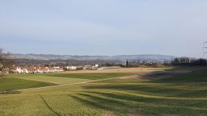 Blick an den Heitersberg