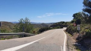 Blick zurück in Richtung Meer