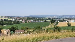 Von der Lägern ins Glatttal hinüber