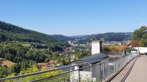 Blick vom Höhtal über Ennetbaden und Baden