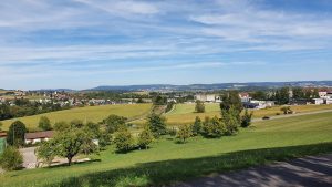 Das Standardfoto dieser Runde oberhalb Sünikon, hinüber zum Glattal