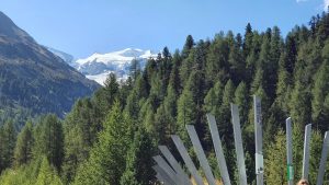 Blick zum Morteratschgletscher