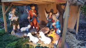 Noch ist die Krippe leer