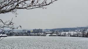 Fahrt an einem Eistag
