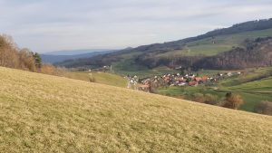 Während der Auffahrt auf die Staffelegg