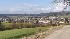 Blick nach Lengnau im Surbtal