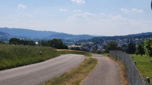Blick ins Furttal, oberhalb Buchs (ZH)