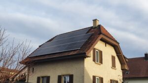 Die Panels sind montiert