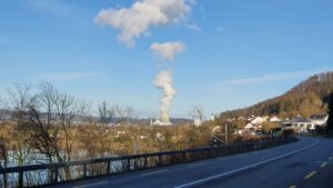 Fast die einzigen Wolken am Himmel