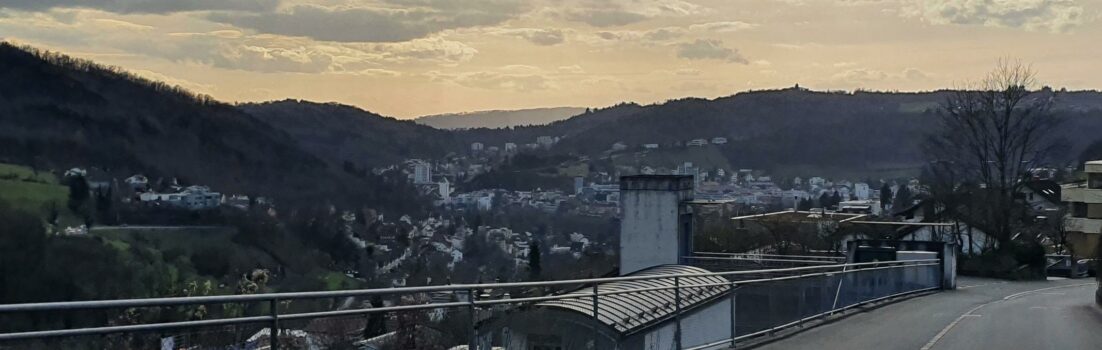 Blick ins Limmattal (Ennetbaden / Baden)