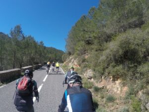 Aufstieg zum Coll Fatxes