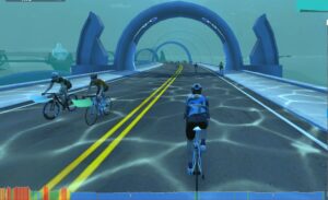 Unterwassertunnel auf Watopia