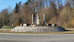 Strassenkreisel in Unterehrendingen