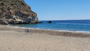 Am Strand von Agua Amarga