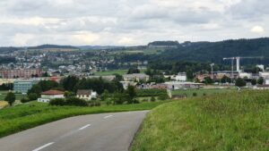 Blick ins Bünztal, oberhalb Dintikon