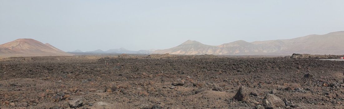 Typisches Landschaftsbild auf der Nordseite der Insel