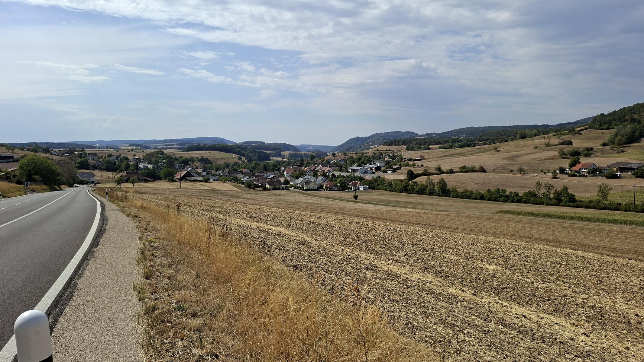 Kurrierfahrt um das östliche Ende des Jura