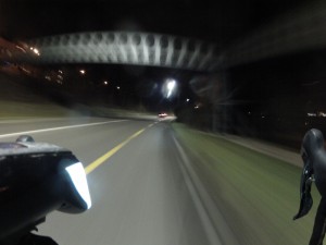 Dem Ende der Regenfälle nachgefahren