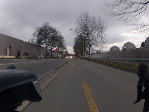 Nach dem Sturm das Eis