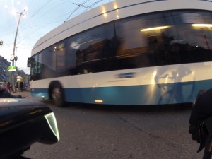 Am Morgen die Flucht, am Abend der Gegenwind