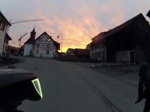 Dafür ein langes Abendrot