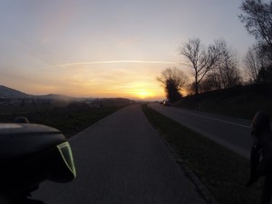 Kämpferisch durch die Bise