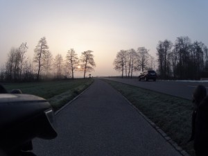 Nebel, Sonne und Kälte