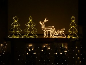 Der Schlitten steht bereit