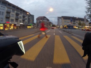 Die kleinen Rennen auf dem Arbeitsweg